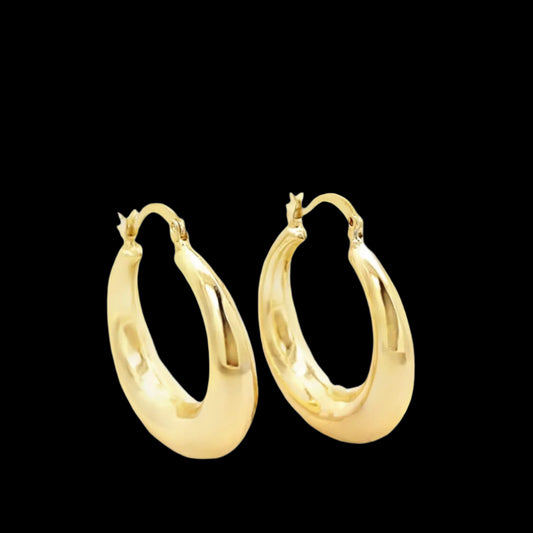 Chunky French Hoops