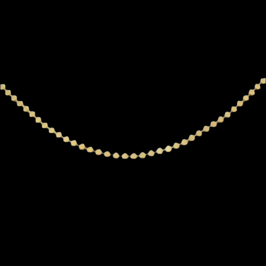 Circle lined choker