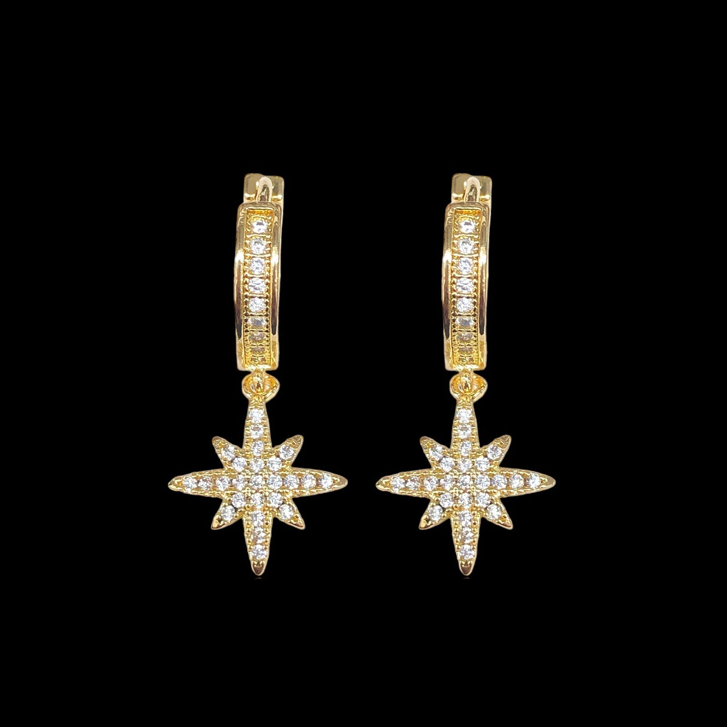 Northern star earrings
