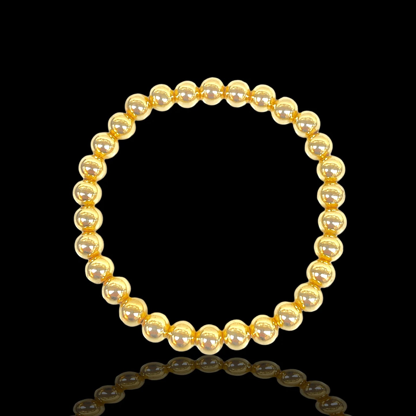 Gold Beaded Bracelet