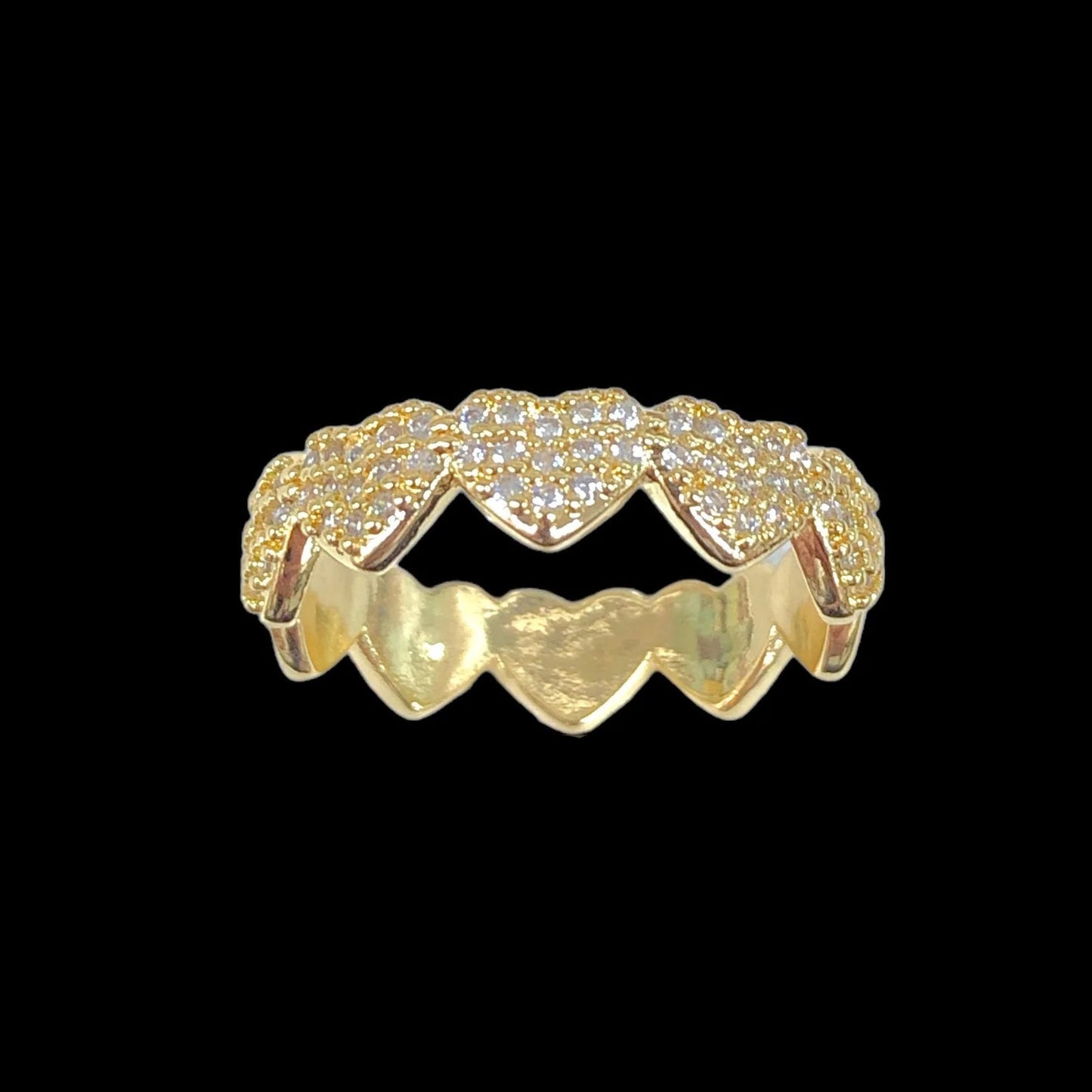 Heart Lined Ring