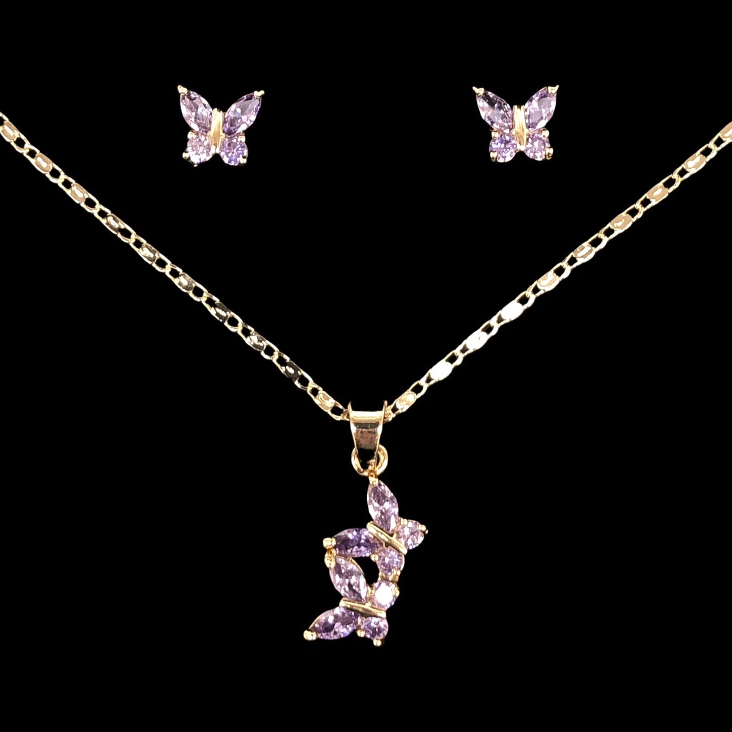 Purple Butterfly Set